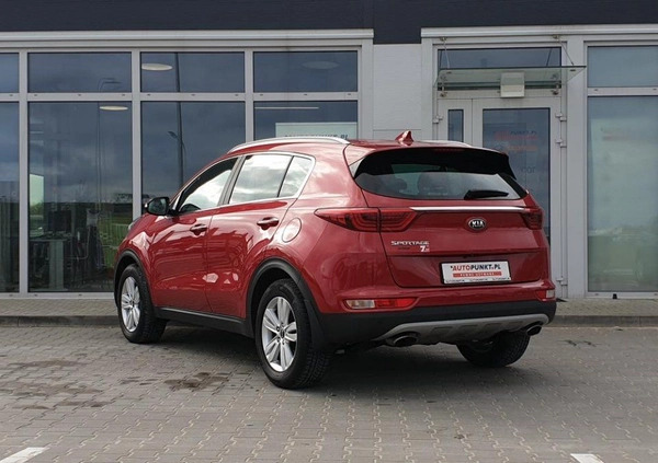 Kia Sportage cena 72900 przebieg: 120358, rok produkcji 2017 z Nowogard małe 277